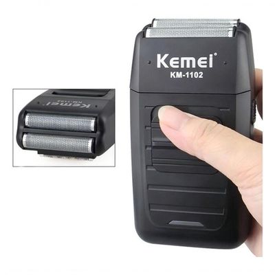 Barbeador Kemei Km-1102 Preto 110-220v