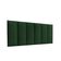 Cabeceira Almofadada Julia 160 Cm - Suspensa Suede Mdf Verde - Movelove Verde-musgo