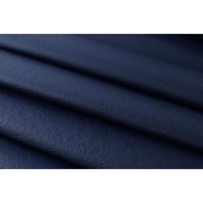 Cabeceira Queen Curva Luxo 160x60 Courino Azul - Tachas Fumê
