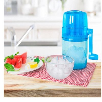 Maquina Triturador De Gelo Liquidificador Manual Raspadinha Raspador Picador Com Manivela Portatil
