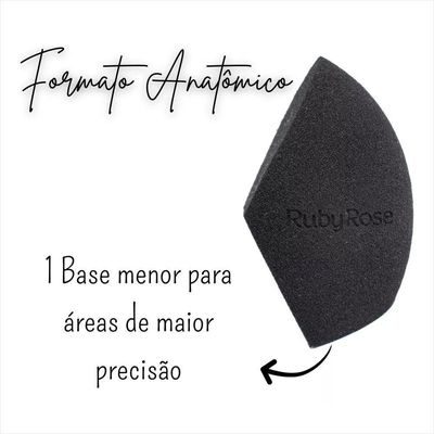 Ruby Rose Esponja De Maquiagem Midnight Hbs05