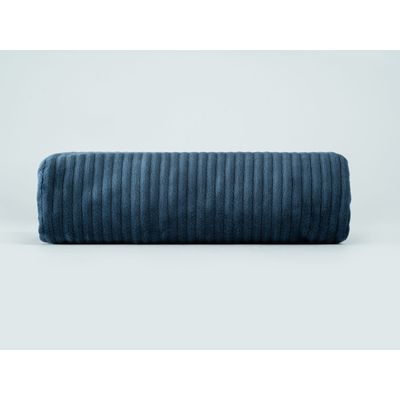 Cobertor para Bebê Canelado Azul Marinho - Hug