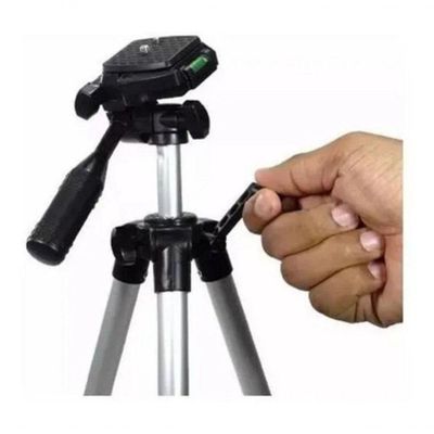 Tripé Universal Portátil Câmeras Celulares Ring Light 1.35M