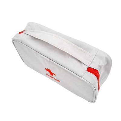 Primeiros Socorros Bolsa Organizador Emergencia Porta Medicamentos Cinza