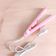 Mini Chapinha Prancha Alisadora De Bolsa Portátil Rosa
