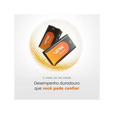 Bateria Alcalina 9v - Vb9vb1