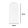 Cabeceira Nuvem Queen Size Facil Instalação 8 Placas 45x20cm Branco