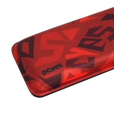 Apoio De Pulso Ergonomico Para Teclado Pcyes - Signature Edition - Red Magma - Wrsrm