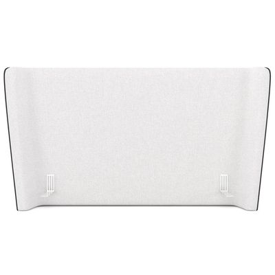 Cabeceira Cama Box Queen 160cm Nilo P05 Couríssimo Preto Bouclê Cru - Lyam Decor