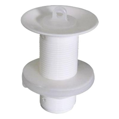 Válvula Para Lavatório Branca Sem Ladrão Sem Unho - Vl3-s - Astra Valvula P-lav.br S-ladrao S-unho Astra Vl3-s