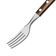 Garfo De Mesa Em Inox Polywood Castanho - 21102490 - Tramontina