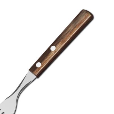 Garfo De Mesa Em Inox Polywood Castanho - 21102490 - Tramontina