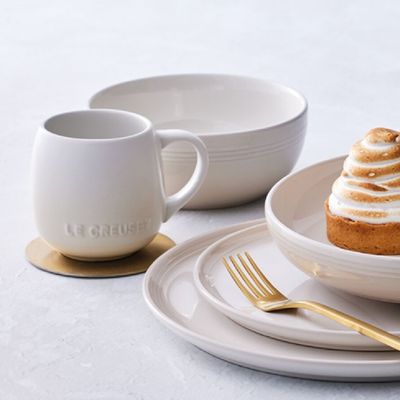 CANECA SPHERE LE CREUSET 320ML EM CERÂMICA MERINGUE 60324327160099