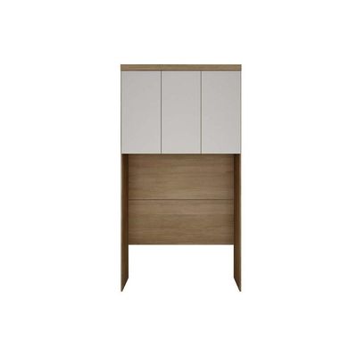 Modulado De Quarto Armário Ponte Aéreo Casal Rizon-linea C- 3 Portas Cumaru-fendi 25 - Novo Horizonte