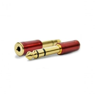Santo Angelo Plug Adaptador P2 - P10 Estereo Nique Vermelho