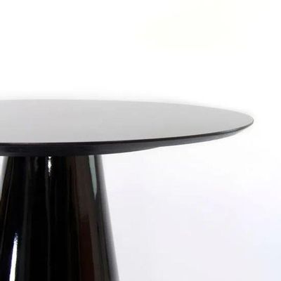 Mesa de Jantar Cone 100 cm Laqueada Preto