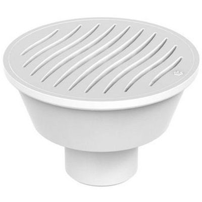 Ralo Cônico Branco Grelha 100x40mm - 27258824 - Tigre