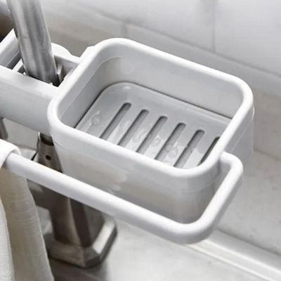 Porta Sabão Bucha Esponja Suporte Para Pia E Torneira
