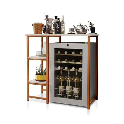 Bancada Gourmet Industrial Klm Store Bronze Com Off White