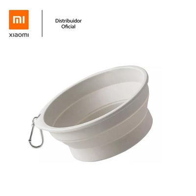 Recipiente Pet Dobravel Tam P Para Comida/Água Cinza