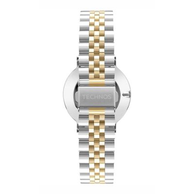 Relógio Technos Masculino Ref: 2025luj/1k Slim Bicolor