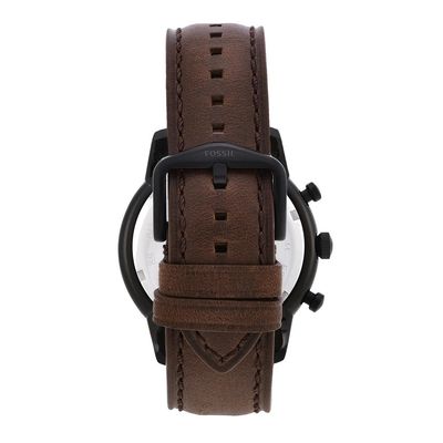 Relógio Fossil Masculino Ref: Fs5437/0mn Cronógrafo Black