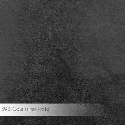 Kit 3 Cadeiras de Jantar Decorativa Base Aço Preto Luigi PU Preto - Gran Belo