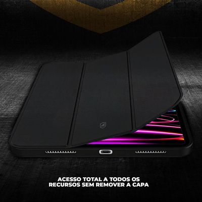Capa case capinha para Samsung Galaxy Tab A9 8.7 Pol - Clear View - Gshield