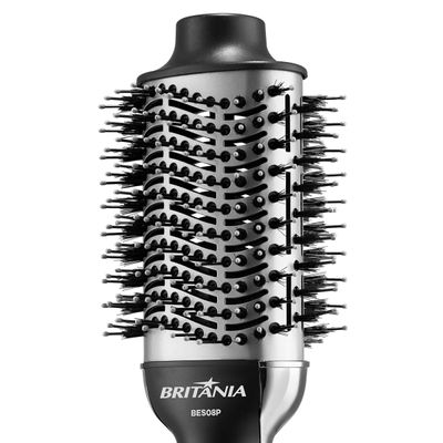 Escova Secadora Britânia 4 em 1 1300W Bivolt BES08P Bivolt