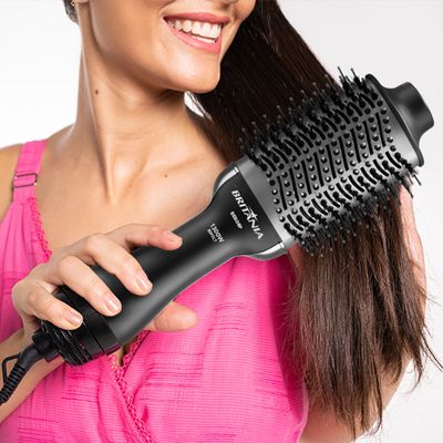Escova Secadora Britânia 4 em 1 1300W Bivolt BES08P Bivolt