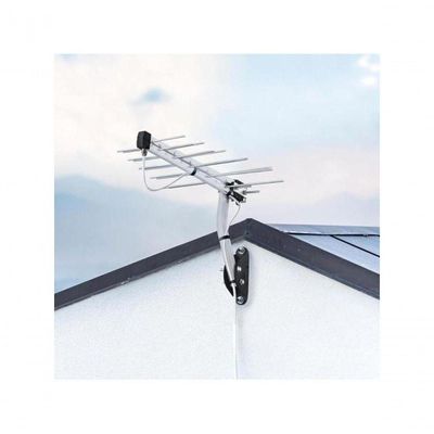 Antena Externa Log Para Tv Lu-20 Plus Aquário