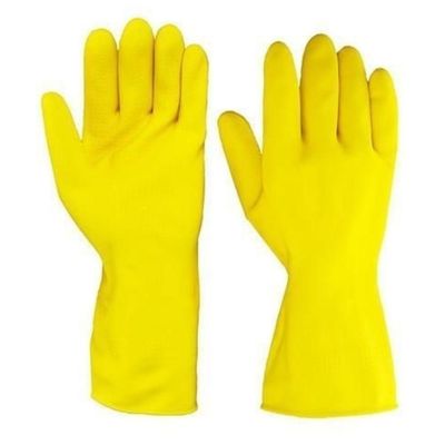 Luva Latex Amarela Pro 230 Tamanho M - Pa22564-7 - Mucambo Luva Latex Amarela Pro 230 Tamanho M Mucambo