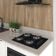 Cooktop Fogatti Fgt 4 Bocas Vidro Preto Flange Inox Bivolt