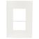 Placa 4x2 3 Postos Branca Lunare - Prm44231 - Schneider Placa 4x2 3 Postos Br Schneider Prm44231-lunare