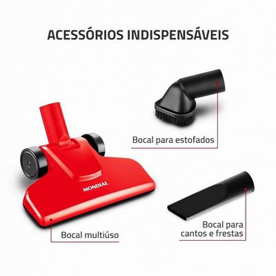 Aspirador De Pó Vertical Mondial Turbo Cycle AP36 1100W 110V