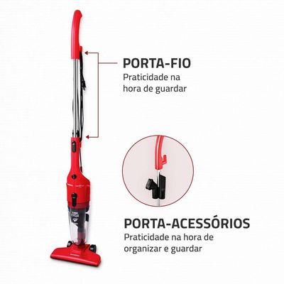 Aspirador De Pó Vertical Mondial Turbo Cycle AP36 1100W 110V