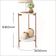 Conjunto Mesa De Centro E Lateral Liora Branca Com Pés De Ferro Bronze