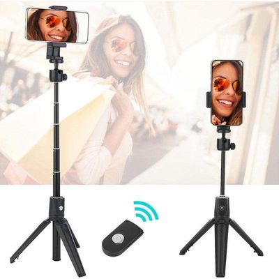 Suporte Para Celular Pau De Selfie Com Disparador Bluetooth - S03