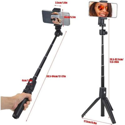 Suporte Para Celular Pau De Selfie Com Disparador Bluetooth - S03