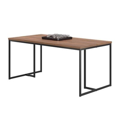 Mesa De Jantar Nióbio 1,36 Nogueira