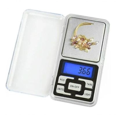 Mini Balança Digital Alta Precisão 0,01g - 500g De Bolso