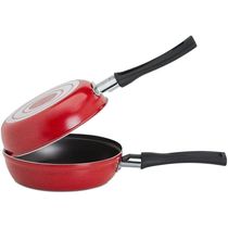 Omeleteira Garlic Com 14x7cm 400ml Vermelha - 7001-370 - Brinox
