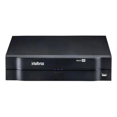 Kit 4 Cameras Segurança 720p Full Hd Dvr Intelbras Mhdx 4ch S/hd
