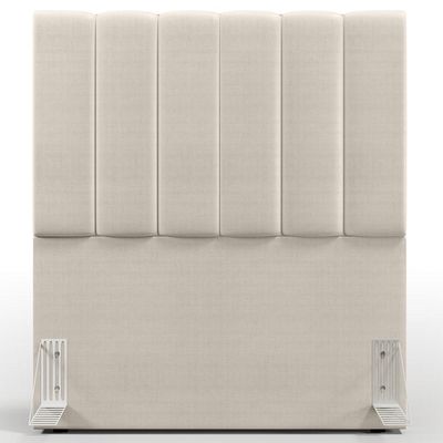 Cabeceira Cama Box Painel Solteiro 100 Cm Dália W01 Facto Pérola Metalizado - Lyam Decor