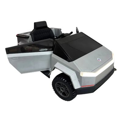 Carro Elétrico Infantil Super Truck Futurista 12V - Cinza