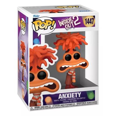 Funko Pop Inside Out 2 1447 Anxiety Ansiedade Divertidamente