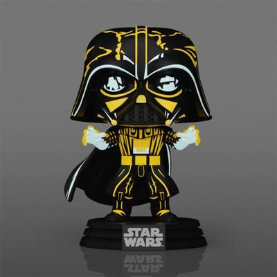 Funko Pop Star Wars 767 Darth Vader Retro Glows Exclusive