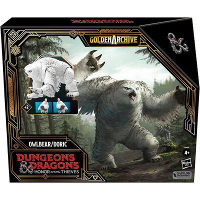 Boneco Dungeons & Dragons Owlbear/Doric Golden Archive F6630