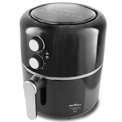 Fritadeira Air Fryer Britânia  4.5L Black Plus 1500W BFR13P 220V
