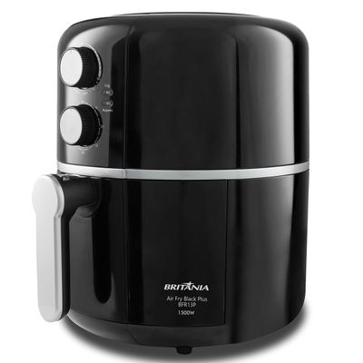 Fritadeira Air Fryer Britânia  4.5L Black Plus 1500W BFR13P 220V